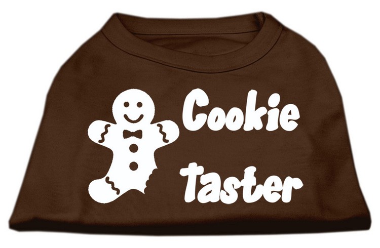 Cookie Taster Screen Print Shirts Brown XL